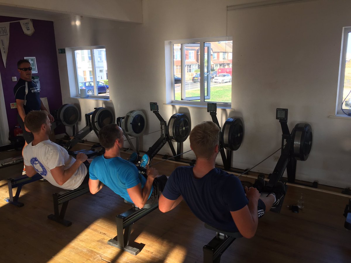 ShorehamRC's tweet photo. Training for the @BritishRowing indoor championships has started. #goShoreham #rowing https://t.co/kPSlePN2yf