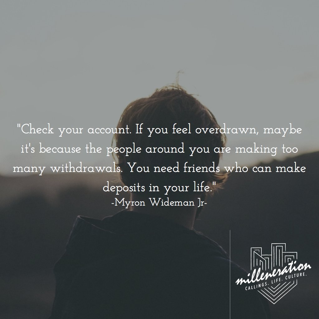 milleneration's tweet photo. Feel overdrawn? #Quotes #Friends #Checkyourself https://t.co/xeydwFh0ZK