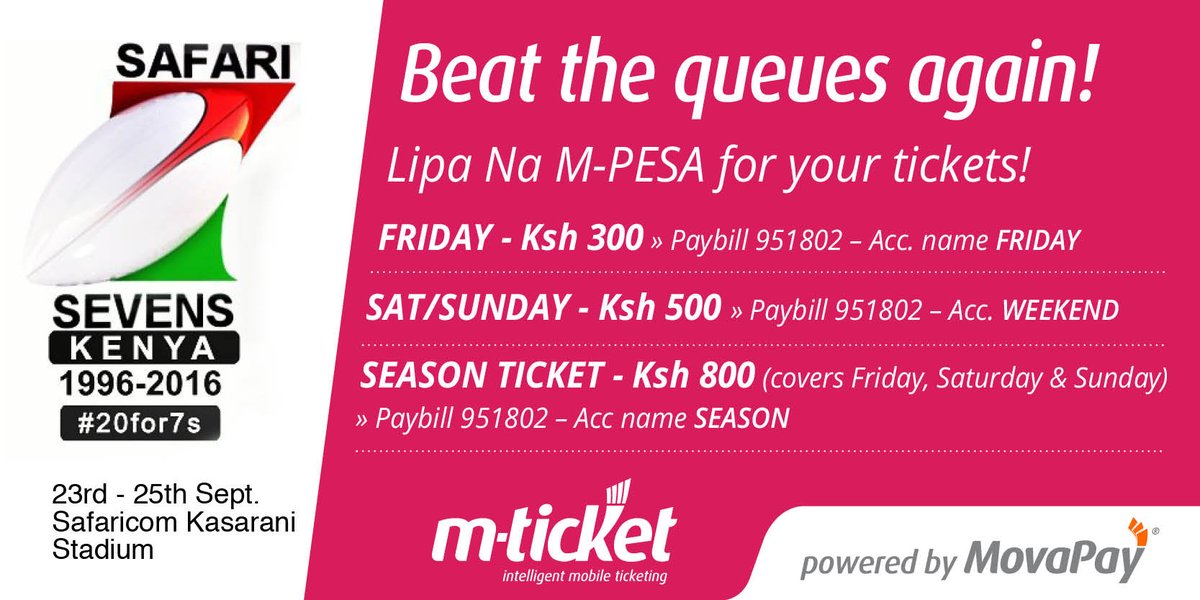 MovaPay's tweet photo. Buy your tickets via M-Pesa for faster entry. Friday Tickets @ 300/- Paybill 951802 Acc. Friday. https://t.co/1I0fBUn0Iy