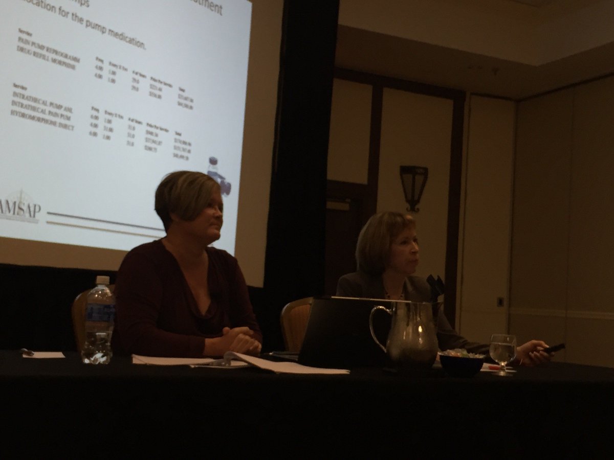 MEDVAL_MSP's tweet photo. Erin O'Neill providing insight to #SolveyourMSPchallengestoday @ #NAMSAP2016 panel session WWCMSD:What Would CMS Do? https://t.co/6jisgnrGmM