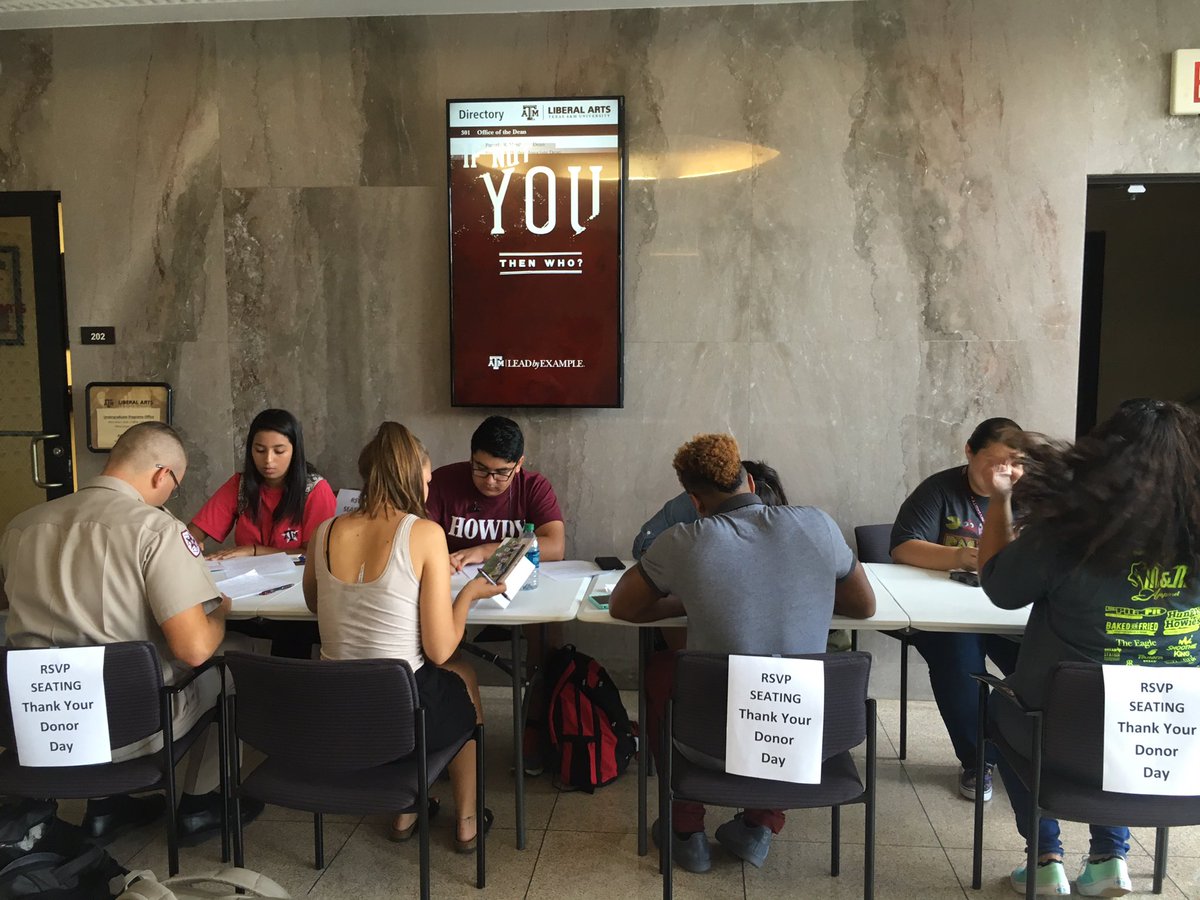 TAMULiberalArts's tweet photo. Two days of writing handwritten letters to say thanks to our donors for all that they do for us!  #ThankUrDonorDay https://t.co/iKYmGiRvY0