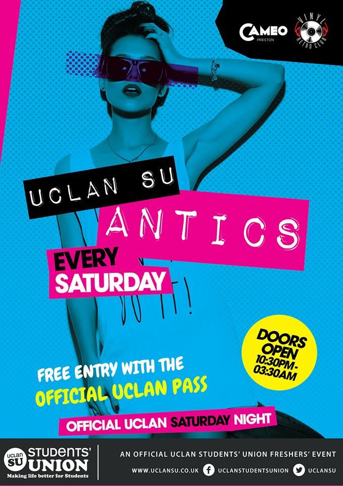 MondayMayhemNo1's tweet image. Brand New Student Night coming this September with @UCLanSU
#StudentPricing #SaturdayNight #UCLanFreshers #CantWait