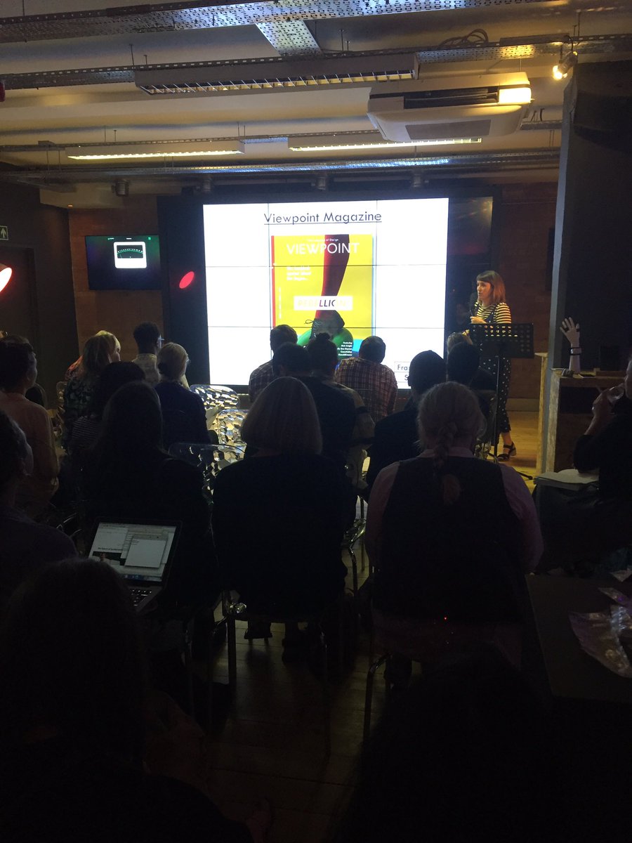 demagazine's tweet photo. Caroline Till talks about The Future of #Making #thefutureof #upcycle #3dprinting #sharingeconomy #TheMakerMovement https://t.co/0AzV5kNUkV