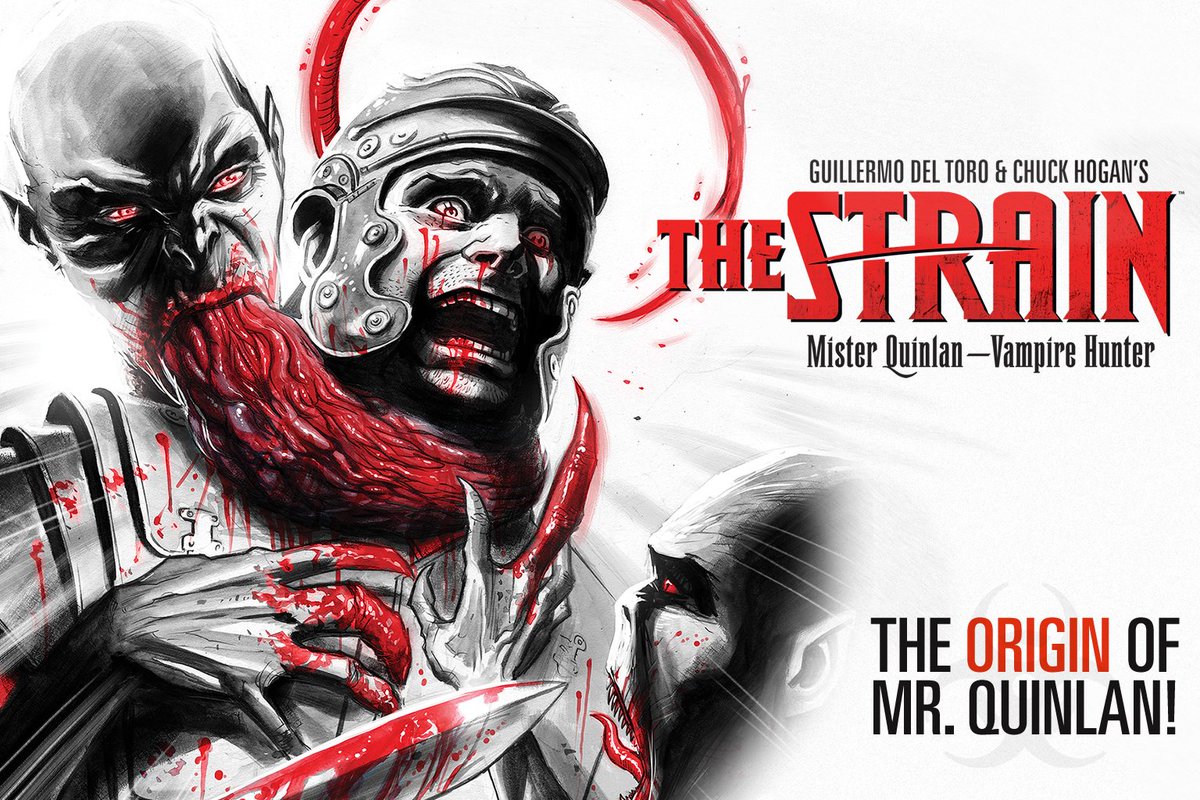DarkHorseComics's tweet image. Experience the origin of Mister Quinlan in the gladiator arenas of ancient Rome @TheStrainFX bit.ly/2bDwviR