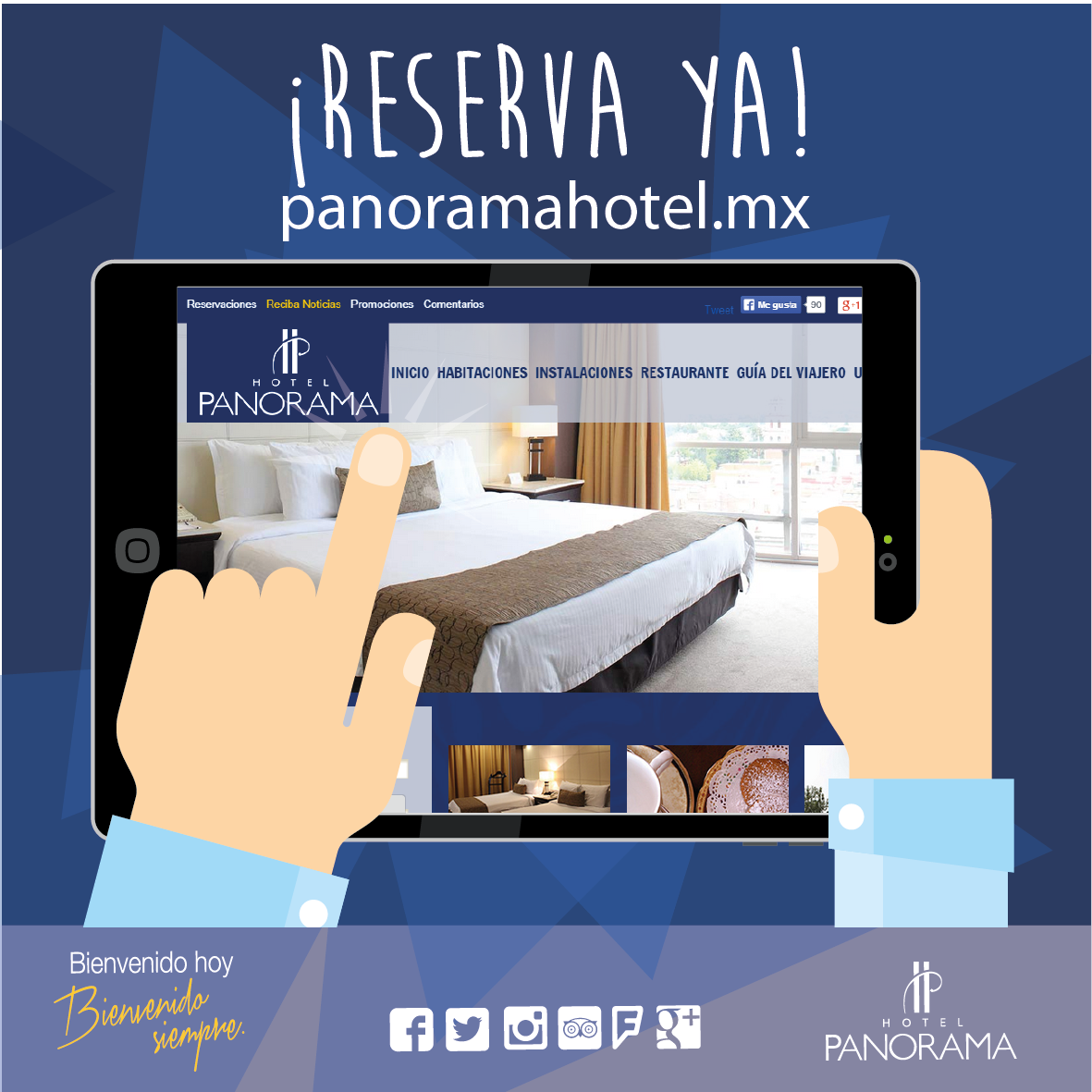 HotelPanoramaSL's tweet photo. Reserva con nosotros en https://t.co/dmLgT7s0B0 ¡Bienvenido hoy, bienveniodo siempre!  💐 https://t.co/xxnoxXPGwA