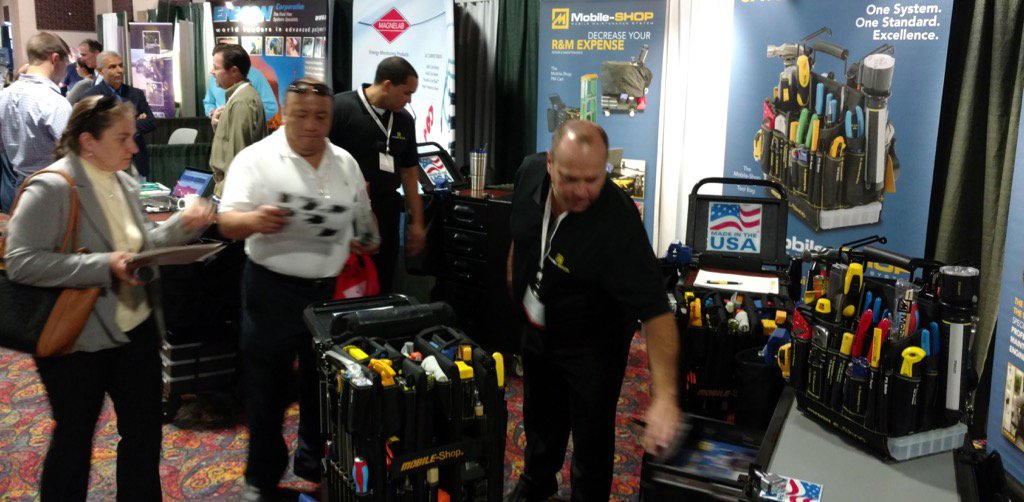 Attendees <a href="/AFECExpo/">AFEC</a> just can't get enough Mobile-Shop. 🔧🔨🔩