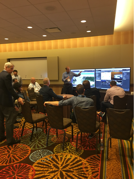 ViscountSystems's tweet photo. LAST CHANCE to visit the Safe City #GSOC with @vidsys @SalientSys @HPE @HikvisionHQ at the Hyatt Regency! #ASIS16 https://t.co/TyPosrZVVV