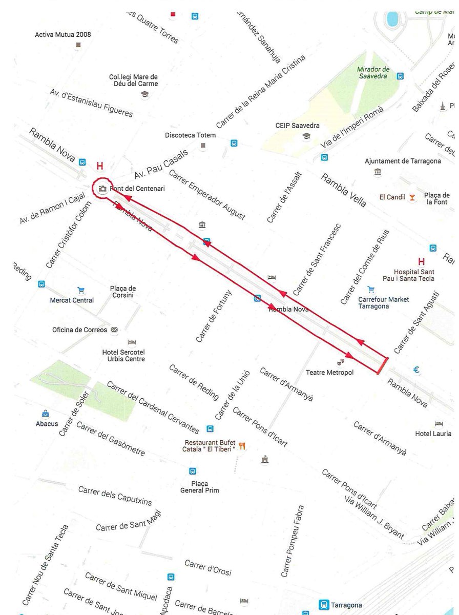 CCCampoClaro's tweet photo. Plano de la carrera del sábado.Recordad!!! Inscripción on-line máx jueves 24h @TGNAjuntament @teamcompak https://t.co/h1fsKMo3SD