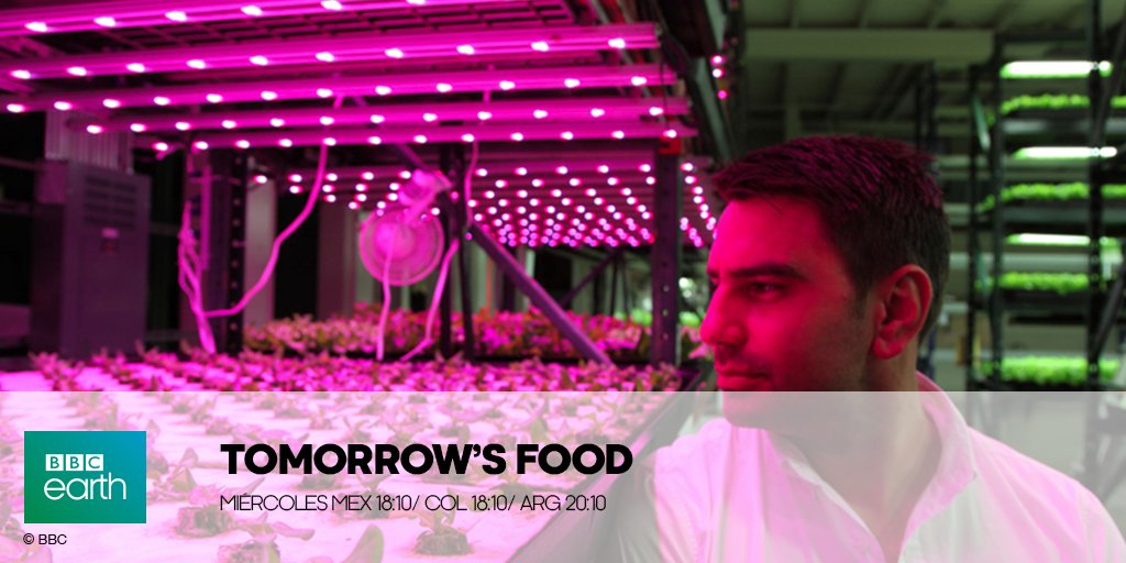 BBCEarthLatam's tweet photo. ¿Cómo la tecnología se ha combinado para lograr que contemos siempre con alimento en nuestras mesas? #TomorrowsFood https://t.co/oJNeIEZ7Nf