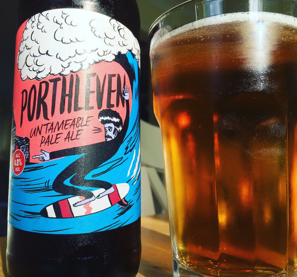 Skinnersbrewery's tweet photo. Untameable. #Porthleven #paleale #craftale #cornwall @Stevie_Gee_ https://t.co/OAaTbtWxt7