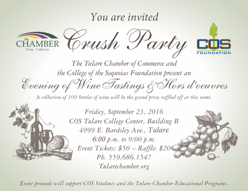 You won't want to miss the third annual CRUSH Party! conta.cc/2cTSrK2