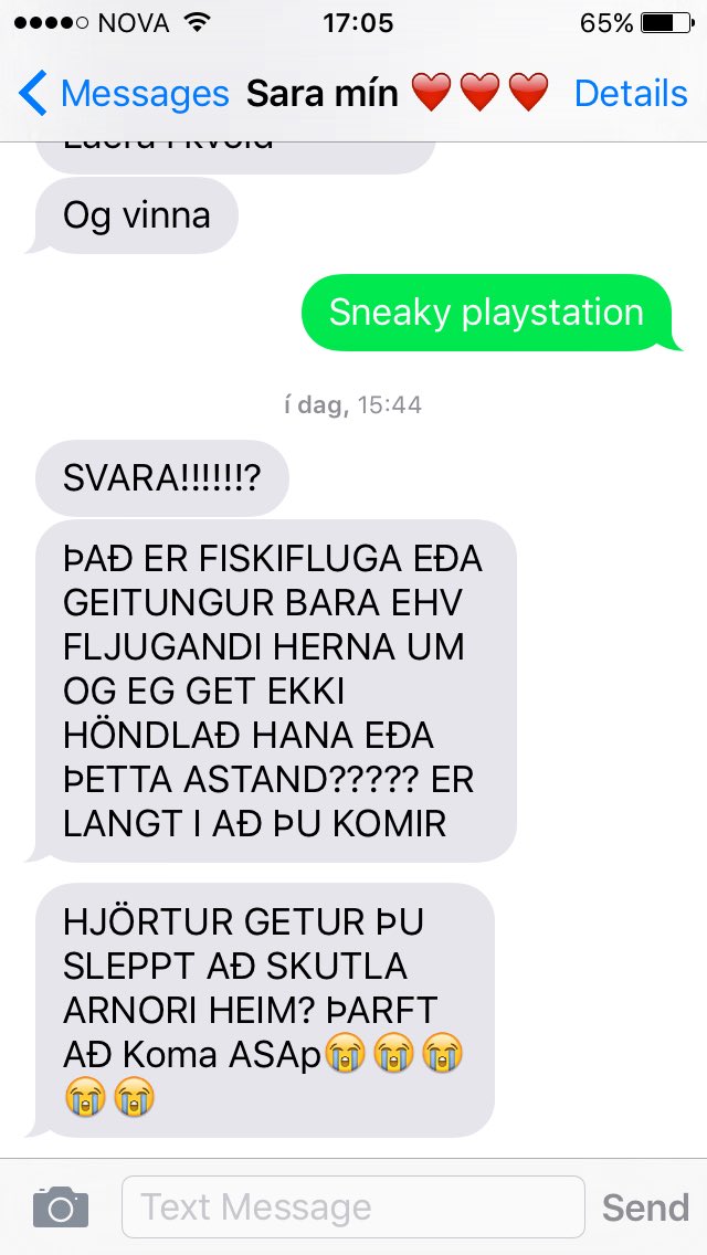 Sykurxpabbi's tweet photo. @mariaaabell @saraosk96 https://t.co/goav01FE55