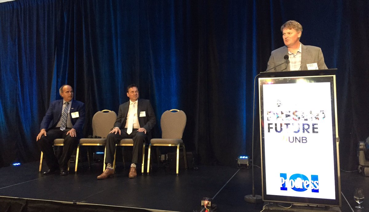 SenKristaRoss's tweet image. Gr8 panel on energy "the present" @ProgressMedia #Progress101 @NB_Power &amp;amp; @BeothukE &amp;amp; @UNB 's Herb Emery moderating