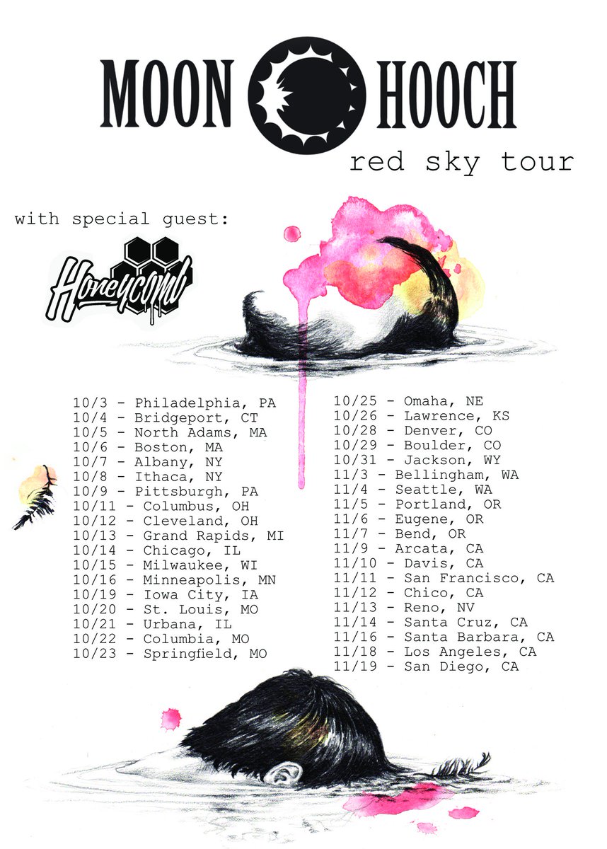 RT for a signed #RedSky CD/LP prize pack! Tix available for our tour w/ @HONEYCOMBeatbox at moonhooch.com/tour/