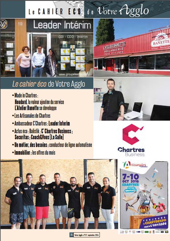 coachetvous28's tweet photo. Merci @VilledeChartres @FaynotM @C_Chartres pour l article #VotreAgglo #CChartres @HuguesPIAU @ThierryPicquart https://t.co/0DlUgh3iks
