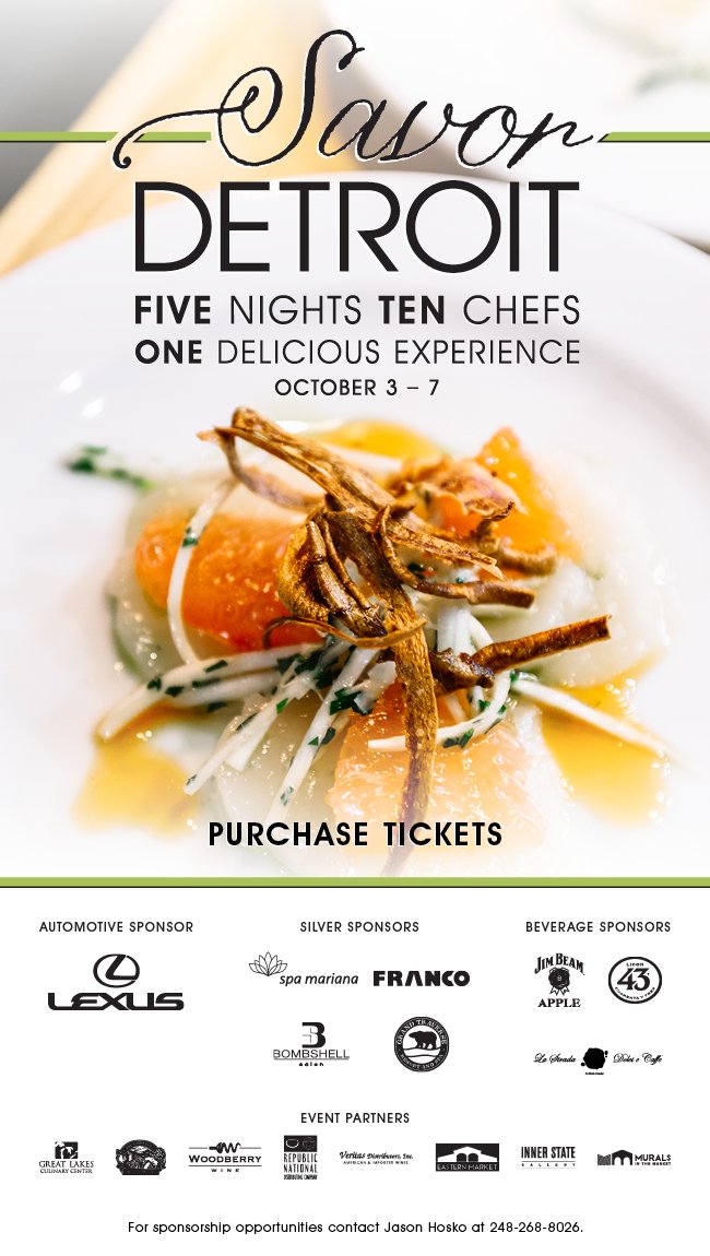 Hour_Detroit's tweet photo. Dinner is served. #SavorDetroit tickets at https://t.co/u3BnI96OgL #foodie #wine #detroitdining #dinedetroit https://t.co/HwKQCQjQrF