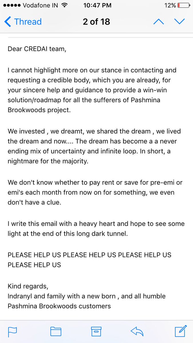 prashaanth's tweet photo. @CREDAINational @CredaiBengaluru What more do u need frm us to act against @PashminaHomes and #pashminabrookwoods ? https://t.co/ZDZcHMzHca