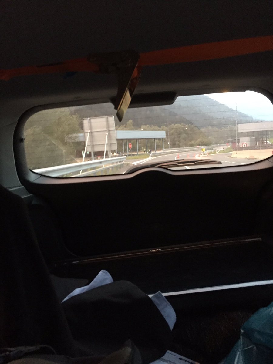 hupigoldberg's tweet photo. First control of the police kust after half an hour #roadtrip #lucky @martinsreality https://t.co/8zxpdxyBYa