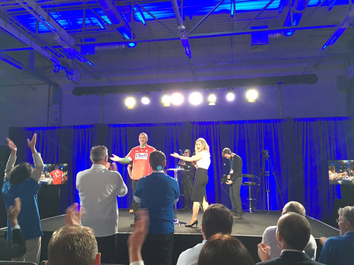 Well done Michele Wilson on a brilliant job today as compere in Cork #GoBigWinBig #DellTechnologies