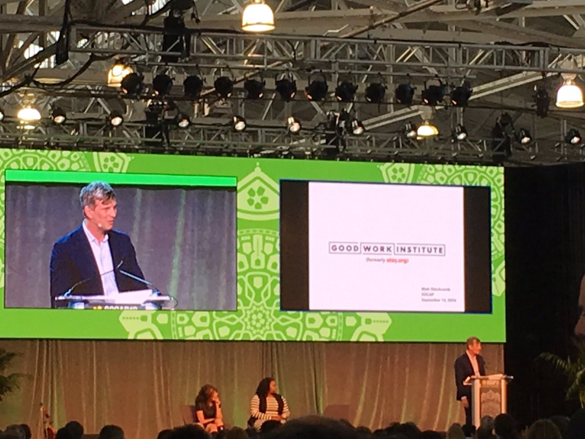 "To do good work: pause, look deeply, decide on least harm, repeat"  #SOCAP16