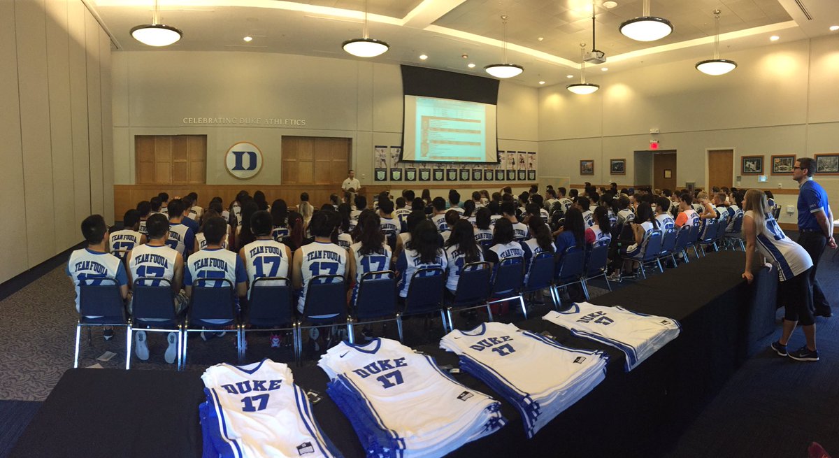 EJonesGT's tweet photo. #MMS students are ready for today's #Duke basketball experience 🏀 https://t.co/GX9T93qmzg