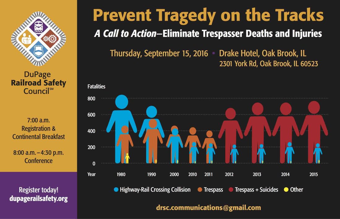 KDillardChicago's tweet photo. .@DuPageRRSafety is promoting  Illinois #RailSafety week today to "Prevent Tragedy on the Tracks" https://t.co/IfRY4KzTTK