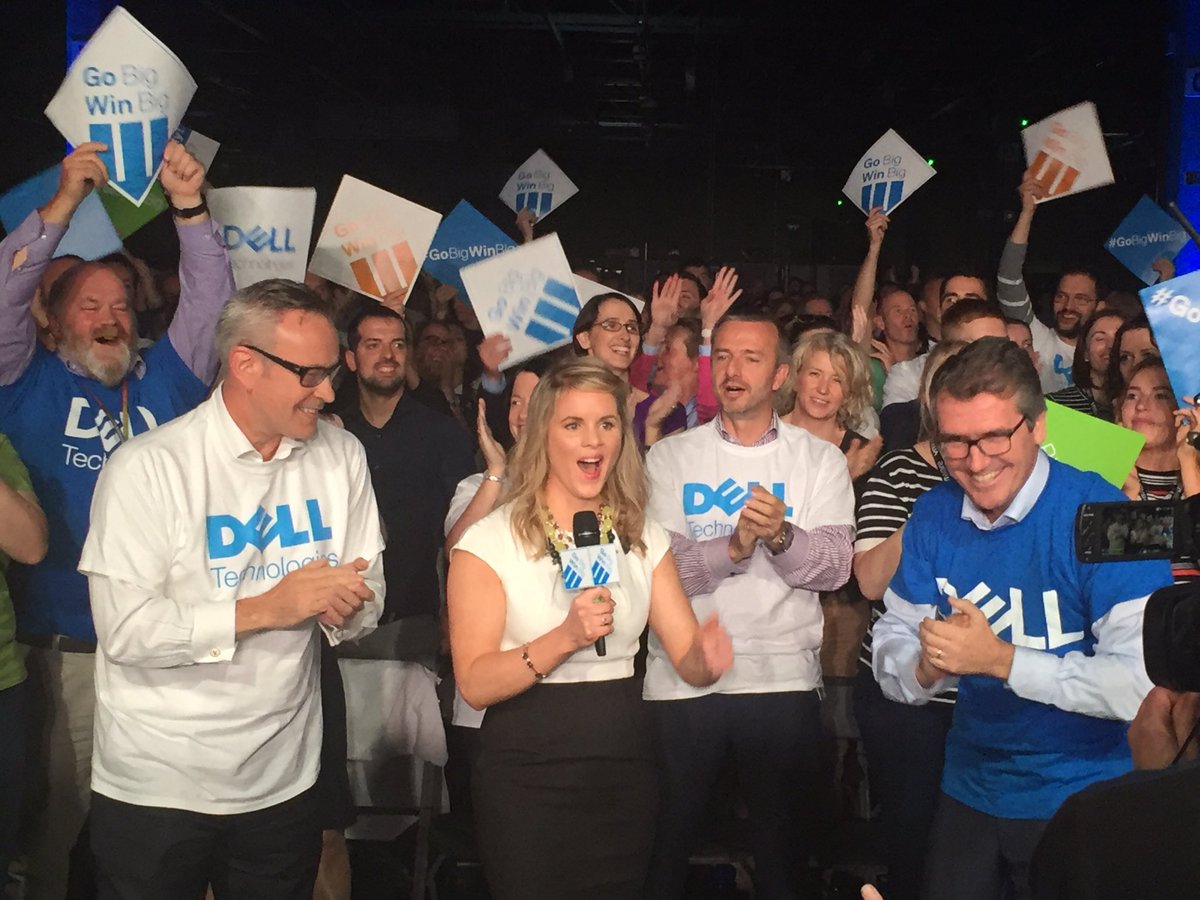 We just can't contain the excitement here in Cork with <a href="/AdrMcDonald/">Adrian McDonald</a> and @AongusatDell #gobigwinbig #DellTechnologies