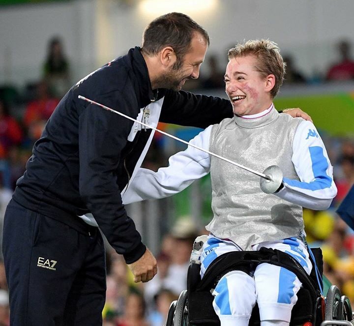 È tutto vero 😍 Alle 21,00 (in Italia) mi giocherò l'oro paralimpico 🇮🇹⚔ 
Diretta su RaiSport1 
#Paralympics #rio2016
