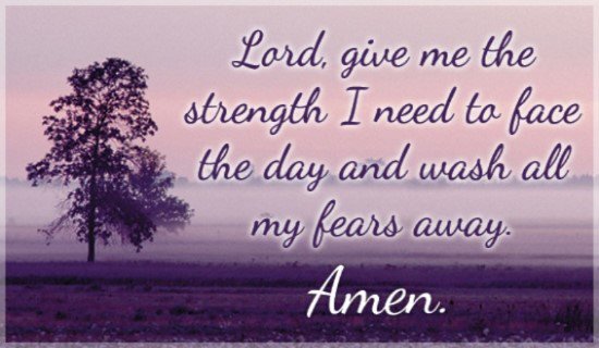 #GiveMeStrength 
Today I need it to get through the day