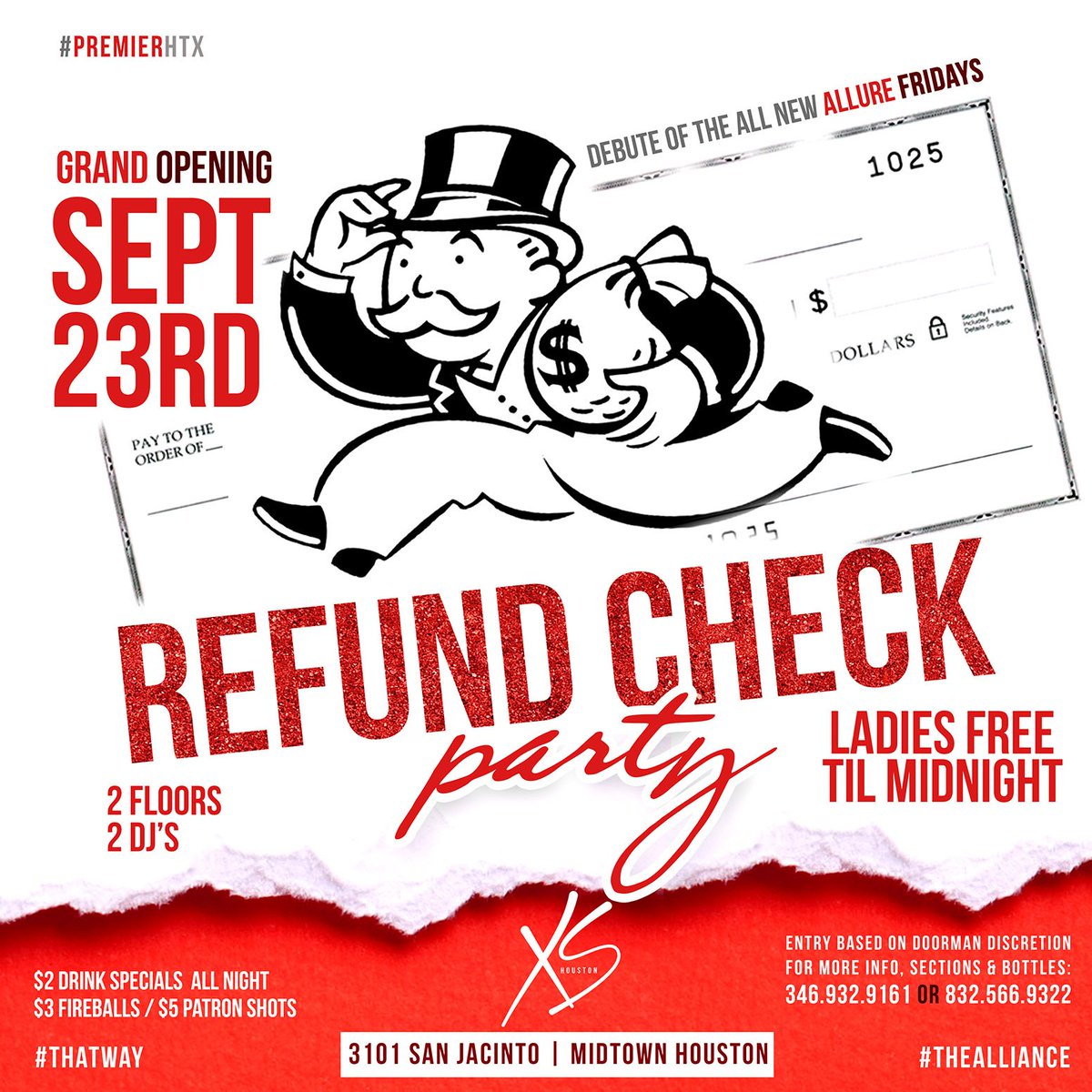 TheAlliance_101's tweet photo. #UT20 #UT19 #UT18 #UT17 #UT16 #AllureFridays debuts #TheRefundCheck #Premierhtx #XSHouston #theoldEmpire https://t.co/zyY5DmFILk
