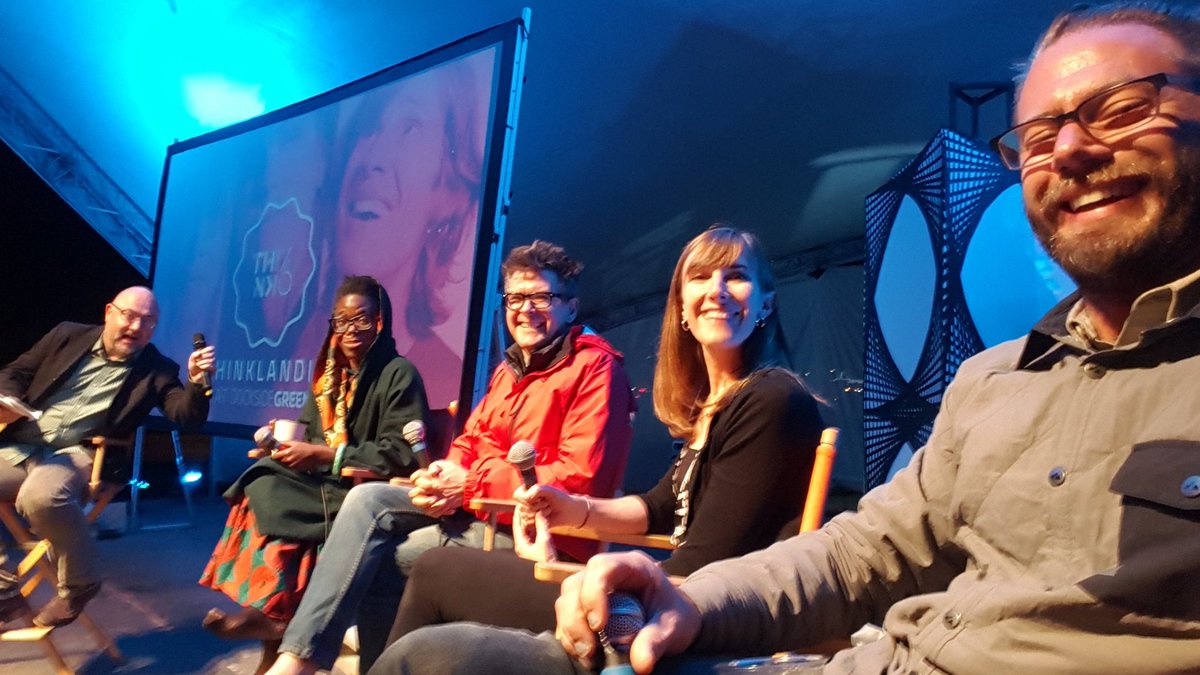 doctornorth's tweet photo. Magic happened with our 4 talks and panel discussion. <3 u @dbi333 @markbusse @frauenfelder @GwenEadie #think16 https://t.co/AmtqXdoAvr