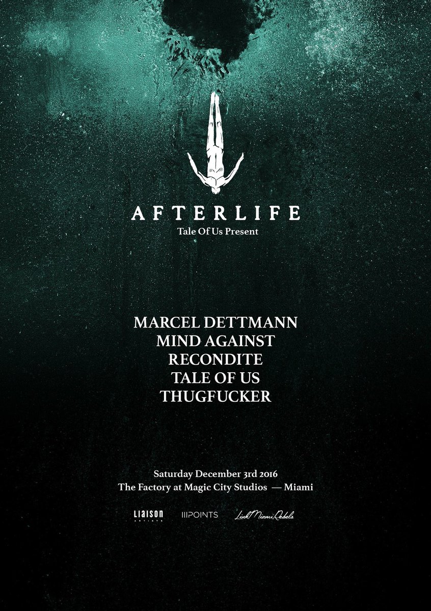 TaleOfUs's tweet photo. @afterlife_ofc @_Recondite_ @MINDAGAINSTOFC @MarcelDettmann @Thugfucker MIAMI ART BASEL. https://t.co/5voHMcX9bJ