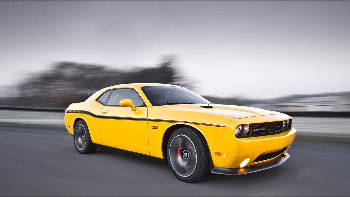 2012 Dodge Challenger SRT8 Yellow Jacket
 #Крутыетачки #красивыеавтомобили