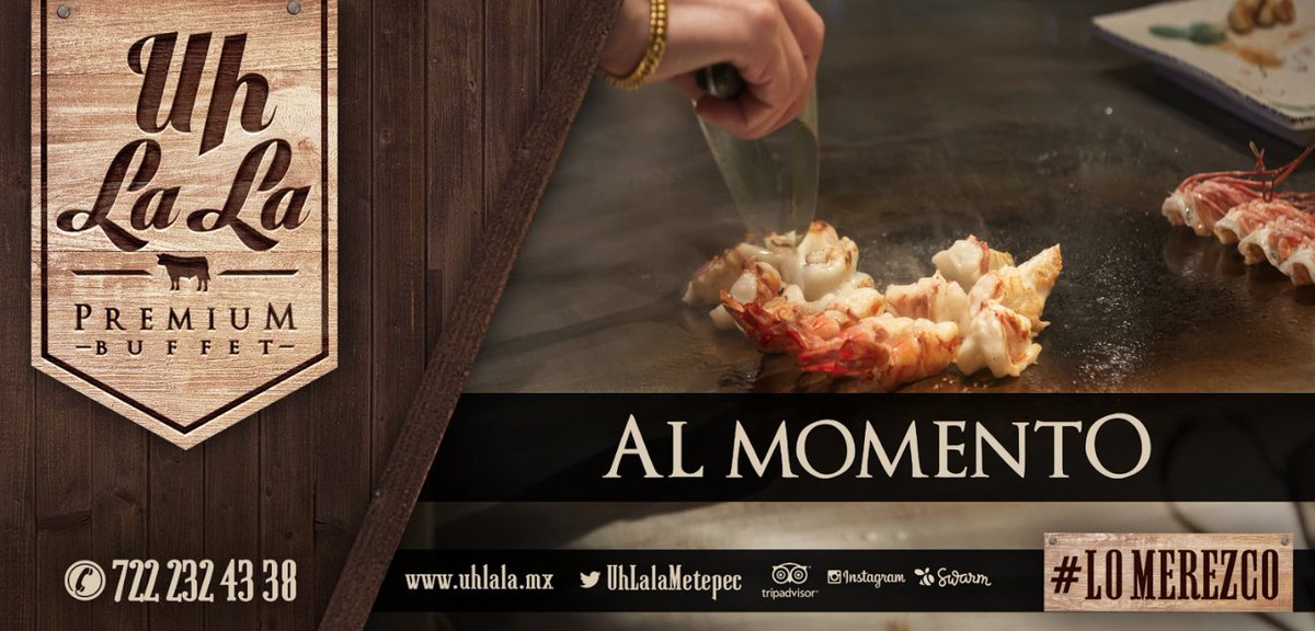 UhLalaMetepec's tweet photo. Preparado al momento nuestro #BuffetPremium te va a encantar! https://t.co/XMptx8aXdK