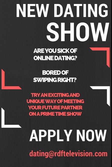 UndressedTVShow's tweet photo. PlzRT @katie_tvcasting TV Dating show #Undressed is back &amp; looking for single guys &amp; girls❤dating@rdftelevision.com https://t.co/udtg1PVdPe