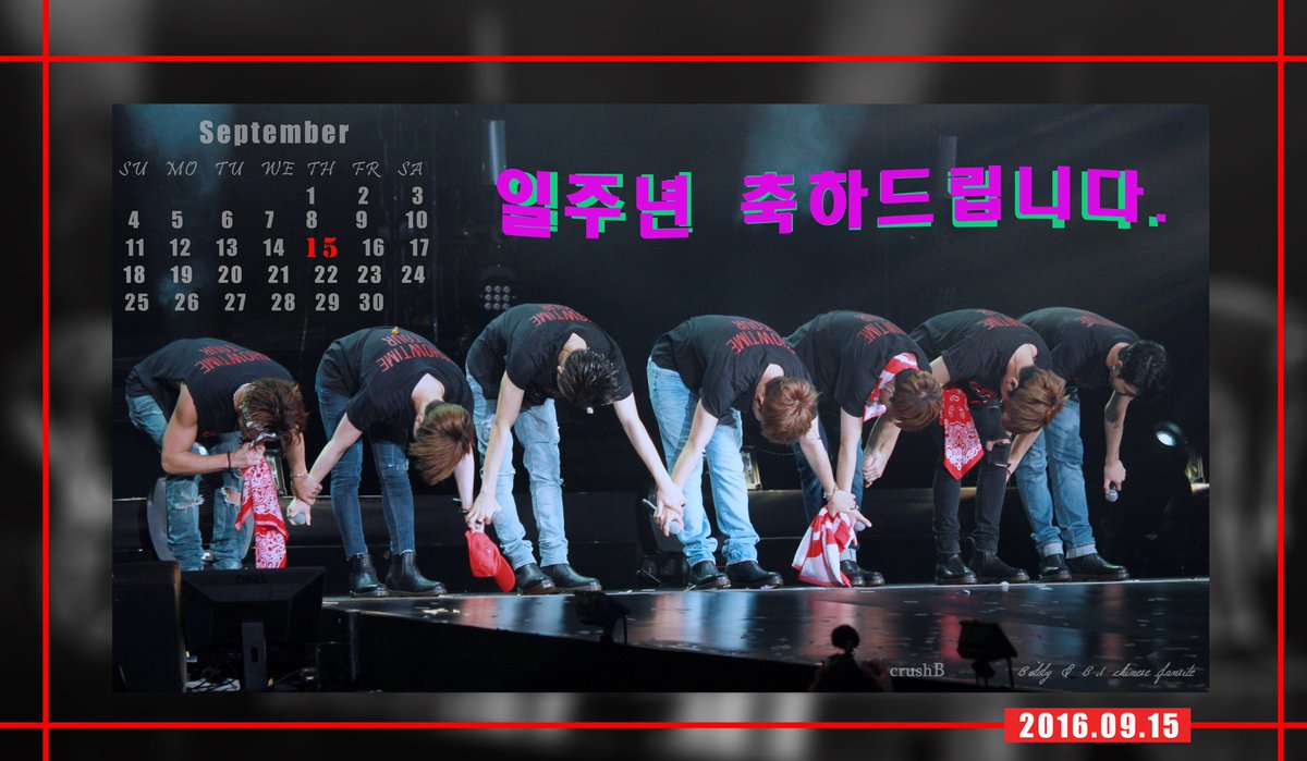 crush2b's tweet photo. 1주년 축하합니다. 
#1KONNIVERSARY #iKON https://t.co/2MiN0ujg48