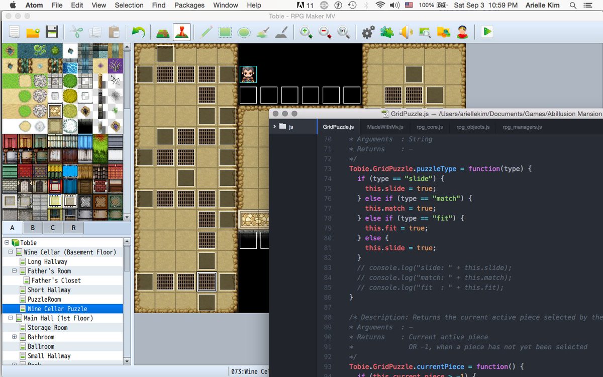 tobiegame's tweet image. Messing around with #rpgmaker working on tobie, plugins plugins plugins #gamedev #indiedev #gaming
