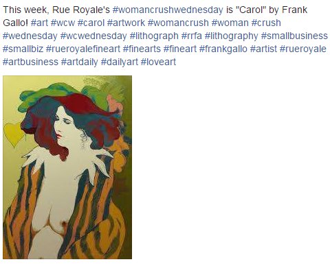 RueroyaleFA's tweet photo. #womancrushwednesday #wcw #wcwednesday #womancrush #woman #crush #wednesday #artwork #rrfa #art #fineart #rueroyale https://t.co/IVrm26frUK