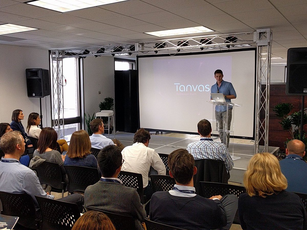 TanvasLabs's tweet photo. Excited to present the future of Immersive Communication @RocketSpace Innovation Summit. #haptics #TanvasTouch https://t.co/j7tHZd44rR