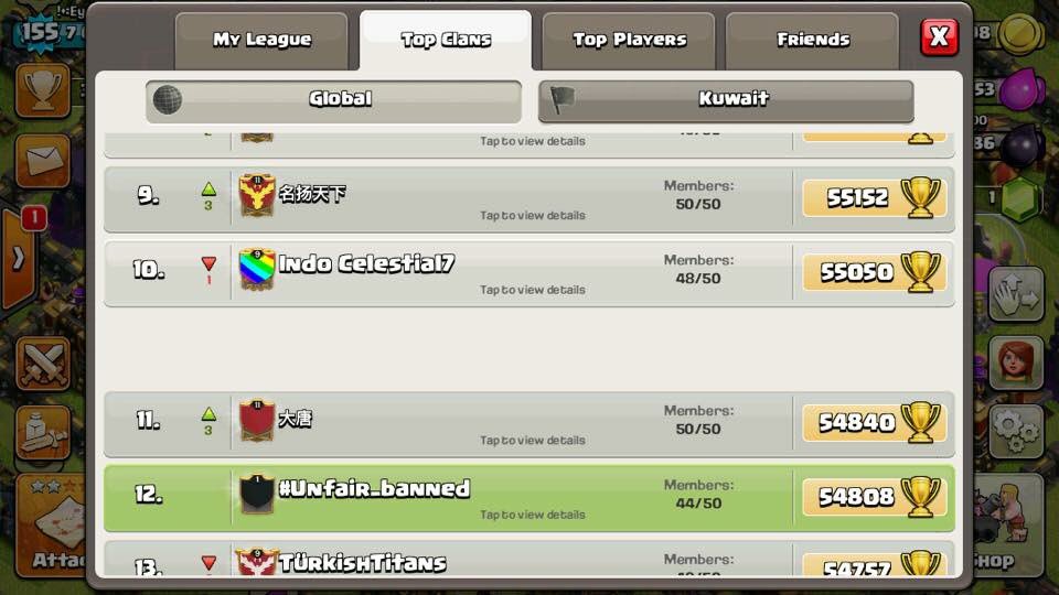 IchAhmed's tweet photo. let the show begins! #unfair_banned @supercellgames @ClashofClans @ipaananen @USA_Network @FoxNews @cnni @CNBC https://t.co/LMwAYNssWc