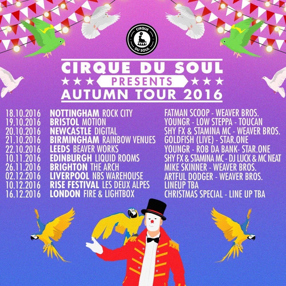 Cirque_Du_Soul's tweet photo. Roll up, roll up the circus is back in town! Head to the Facebook events to find out more about our Autumn tour! https://t.co/ZEgbZqy7FN