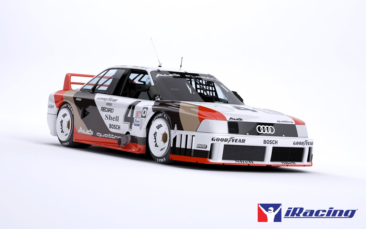 iRacingUpdates's tweet photo. The new Audi 90 available on iRacing now. https://t.co/WjDrOwuchK