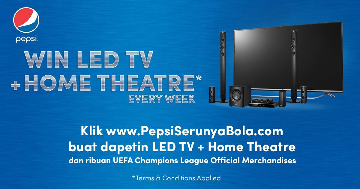 TaatAdila's tweet photo. Semoga dapet Home Theatre Set &amp; LED TV! Mau juga? Ikutan #SeruItuNontonBola https://t.co/iYS9VLGq4p https://t.co/lEA8ij7BdJ