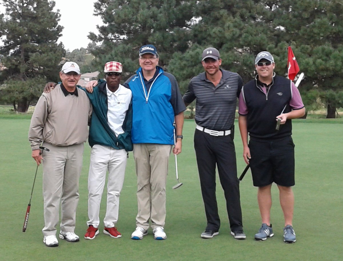 GBTARockyMtn's tweet photo. #teamwork at @ArrowheadGolfCO for the #GBTARM Golf Tournament! https://t.co/yFoDgftacD