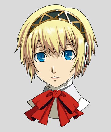 ペルソナ5に興味がありつつも過去に描いたアイギスを置いてみたり。 