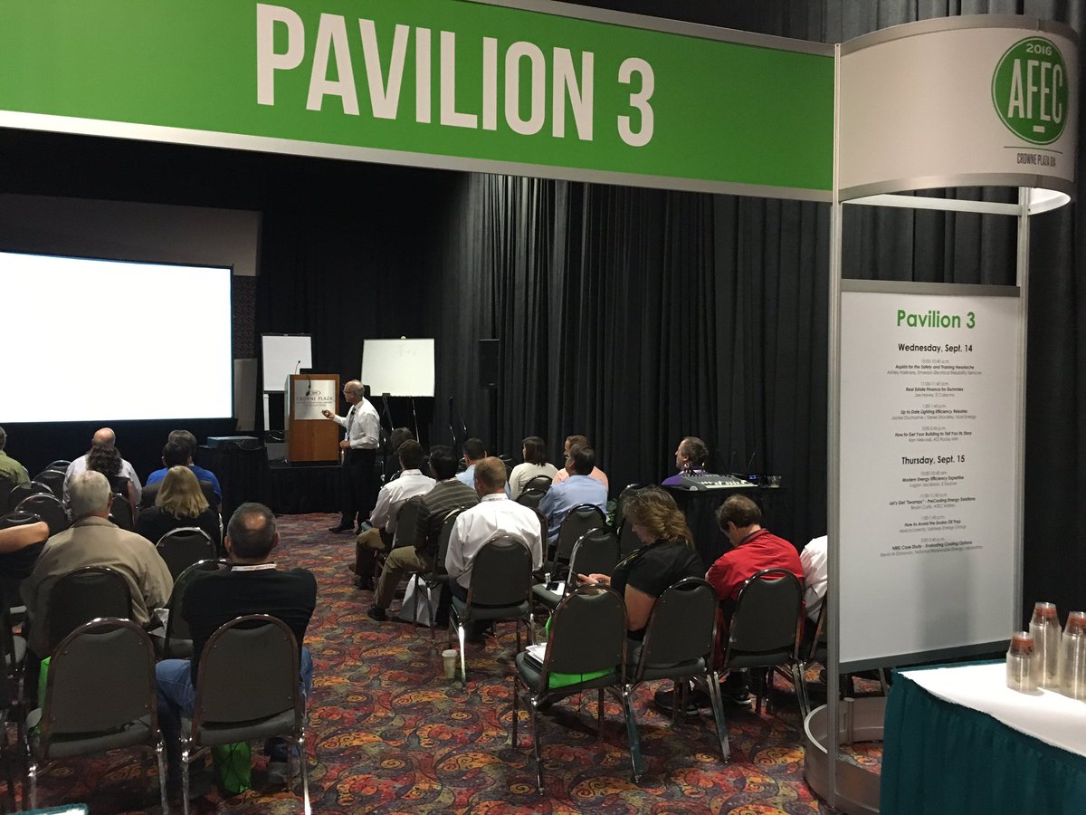 Great seminars <a href="/AFECExpo/">AFEC</a>
