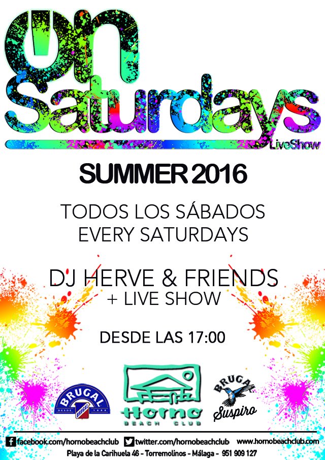 hornobeachclub's tweet photo. Este #OnSaturdays, dejamos a dj Herve al mando para hacerte disfrutar de la mejor música y los temazos del momento. https://t.co/T9CLDkWkEt