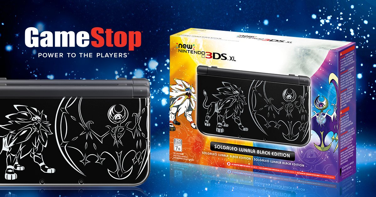 Gamestop Pre Order The New Nintendo3ds Xl Featuring The Legendary Pokemon Solgaleo Lunala T Co Cc5o63c8cj