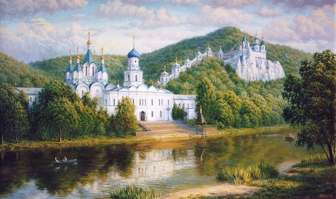 Открытки с видом храма