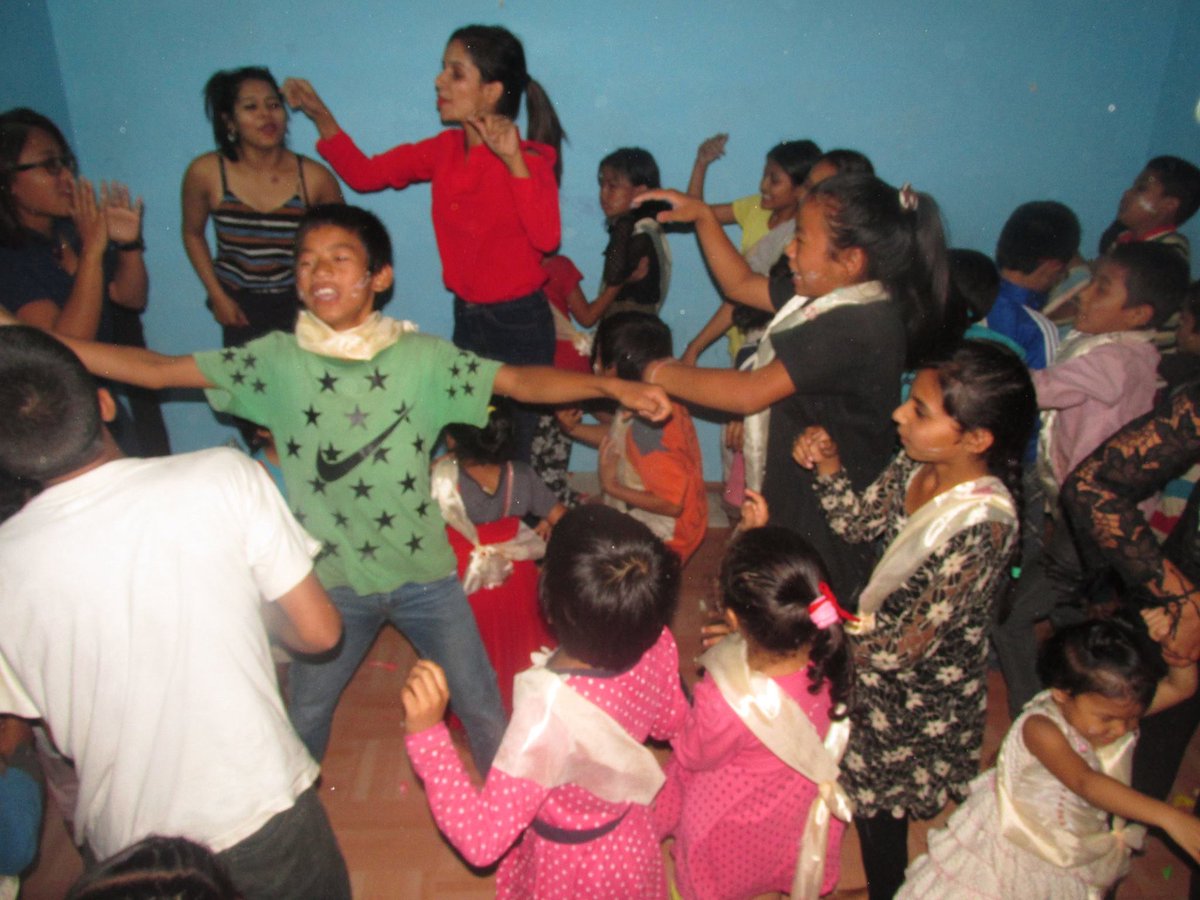 sunsarmaya's tweet photo. Today we celebrate Children's Day in Nepal with a party that's all about the kids! https://t.co/ReIcR5y2hH https://t.co/zfjBkQl2sW